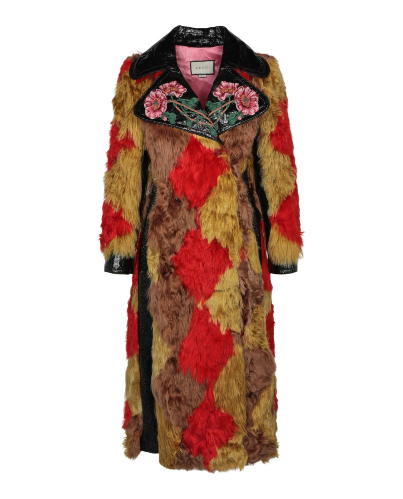Gucci Women's Alpaca Embroidered Coat