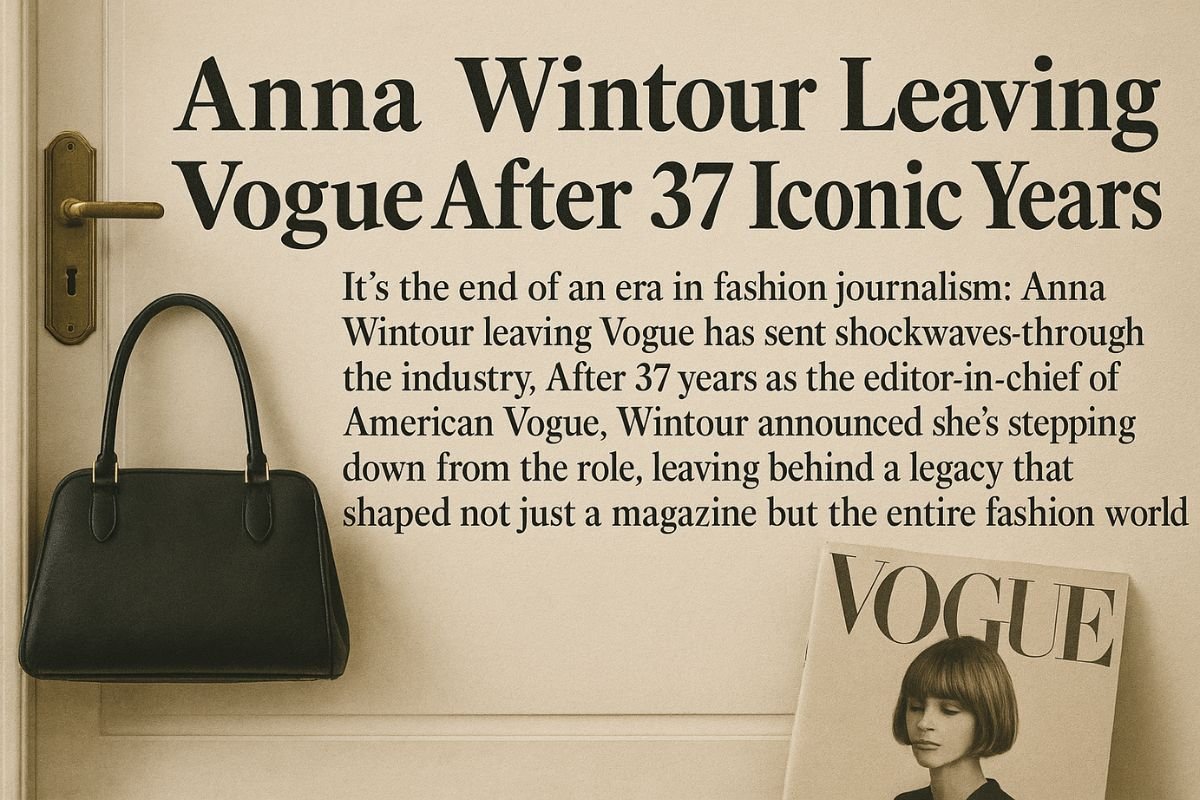 Anna Wintour Leaving Vogue