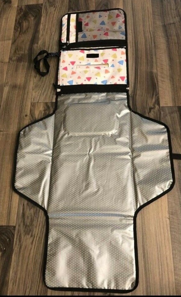 Diaper Changing Mat with Bag – Portable & Foldable