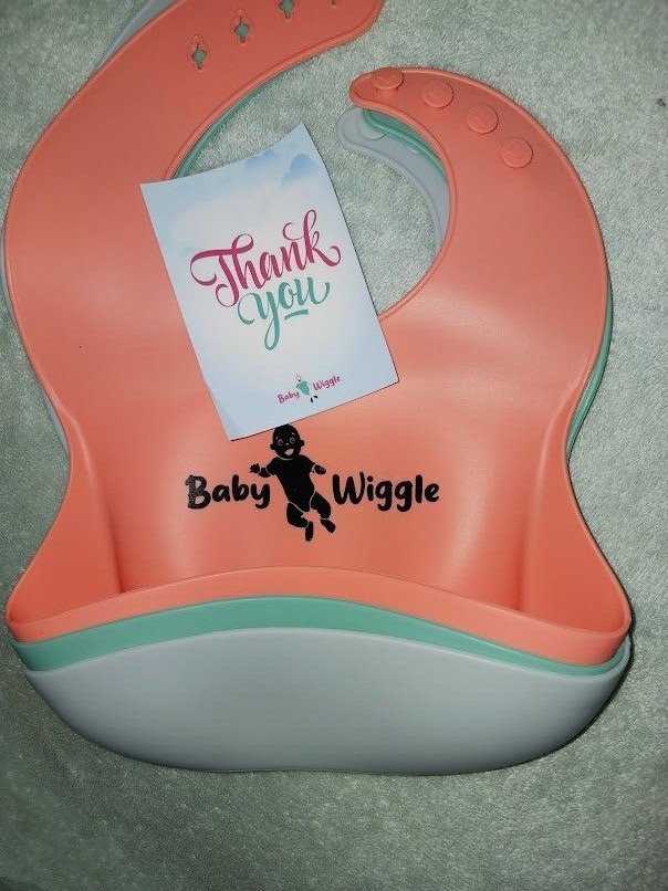 Silicone Baby Bibs with Food Catcher