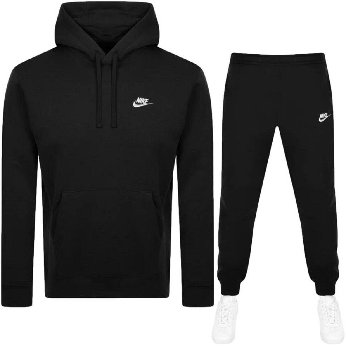 Nike Men’s Classic Hoodie and Jogger Tracksuit Set