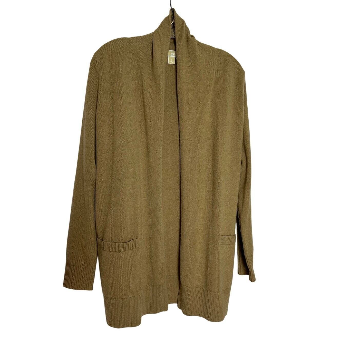 Michael Kors Women’s Open Front Knit Cardigan with Pockets