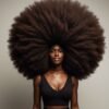 Largest Female Afro