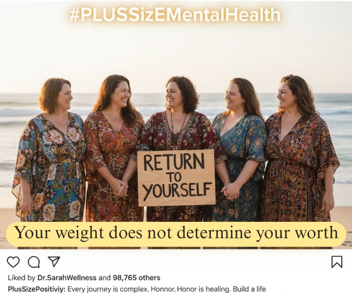 Plus Size Mental Health Journey
