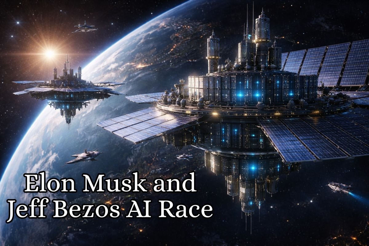 Elon Musk and Jeff Bezos AI Race