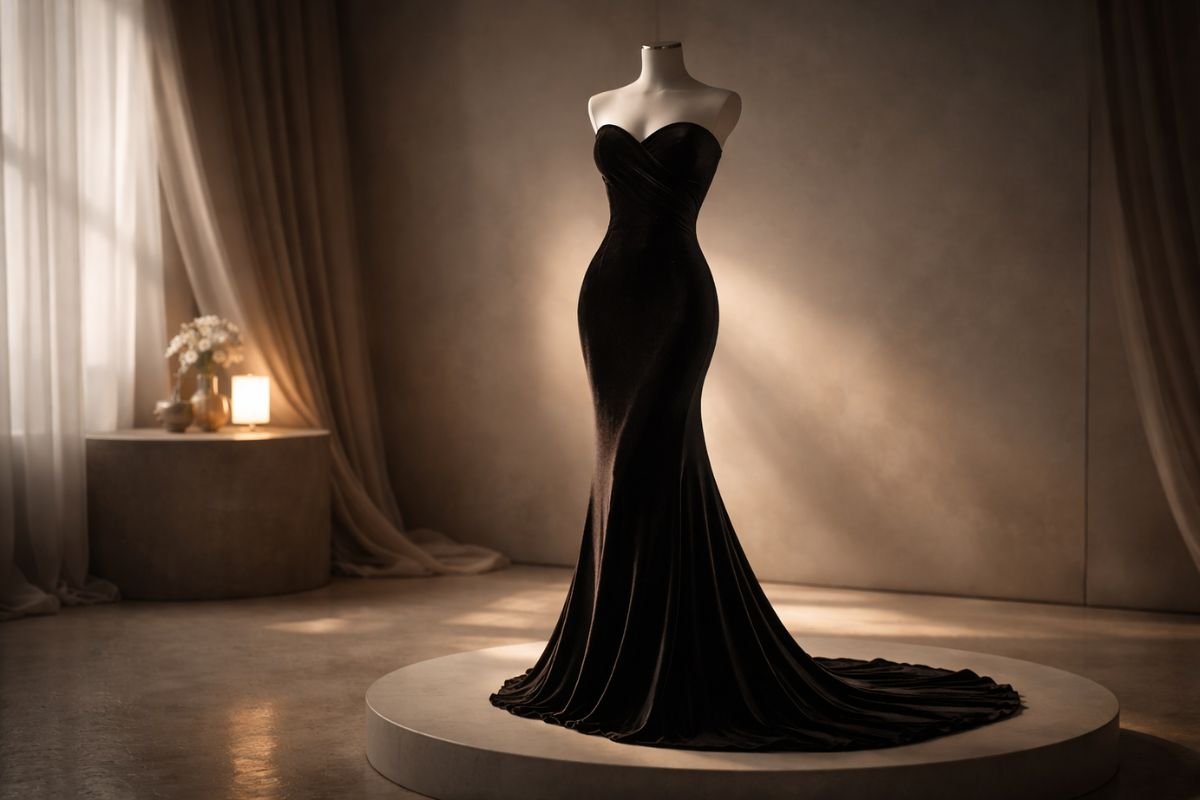 Selena Gomez Feather Chanel Gown