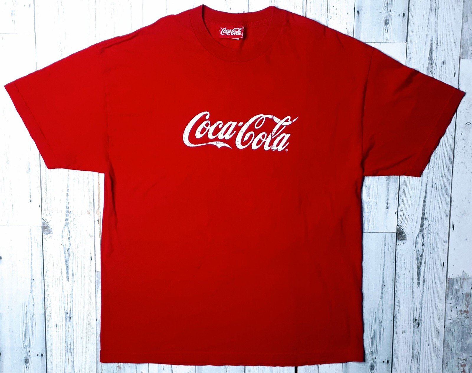Coca-Cola Red Logo Men's T-Shirt (Size L)