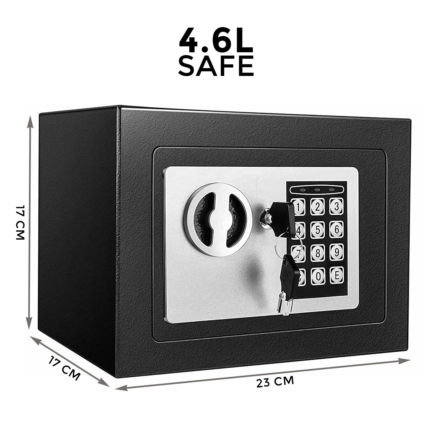 High-Security Digital Steel Safe – Home & Office Safe Box