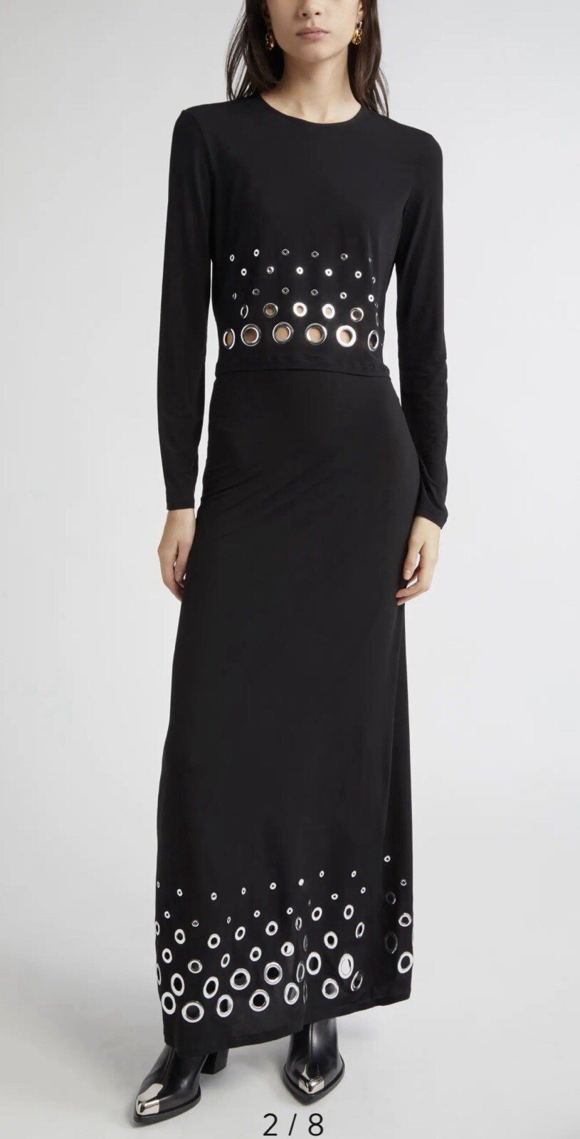 Rabanne Jersey Second Skin Crop Top
